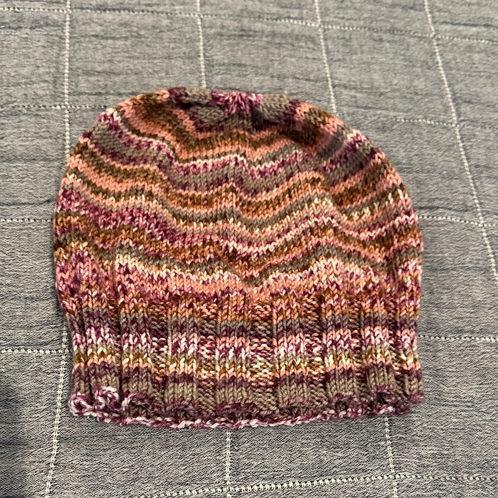 Multicolor Knit Beanie